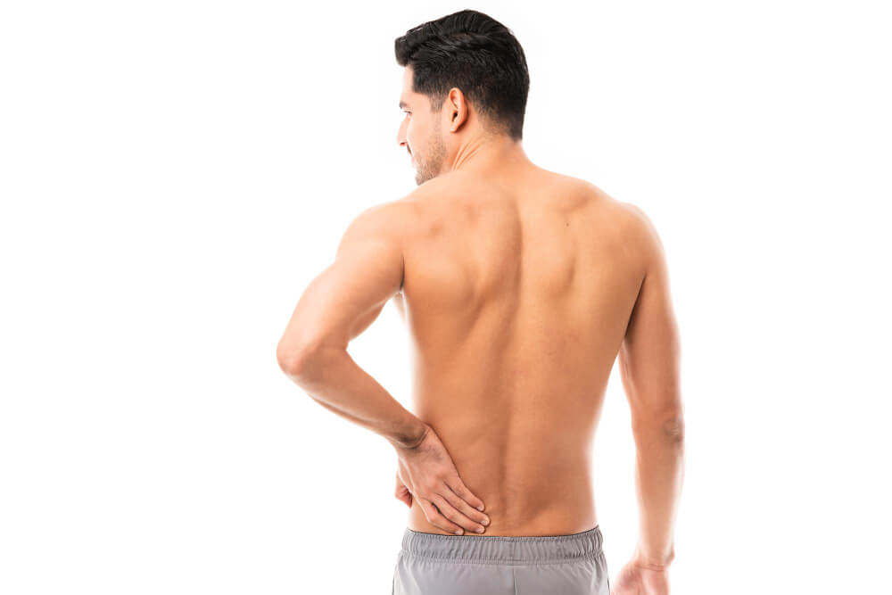 masaje para espalda cansada